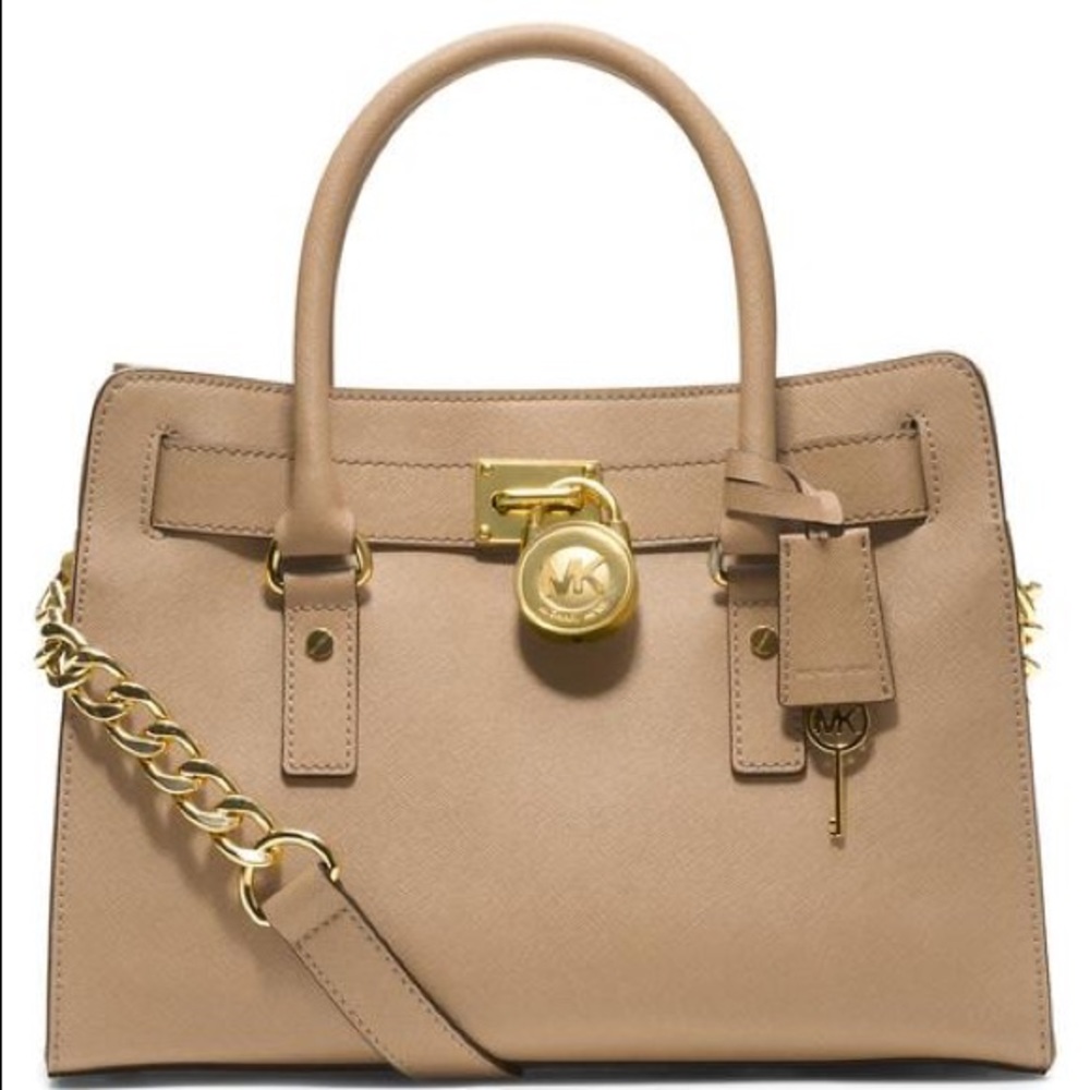 Michael Kors East West Hamilton Medium Convertible Tote